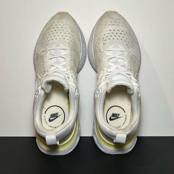 Nike White and Yellow Athletic Shoes - Picture 6 of 9